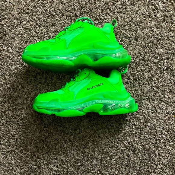 COPY - Slime green balenciaga sneakers size 10 - Picture 1 of 3